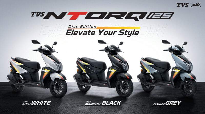 New Look, Same Swag: TVS NTORQ Arrives with Bold Colorways and Colored Alloys